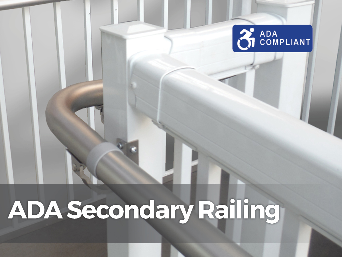 ADA secondary railing