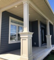 PVC column by Eastern Siding Systems & Window World